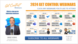 Mike Song Get Control Webinar Series Monthly
